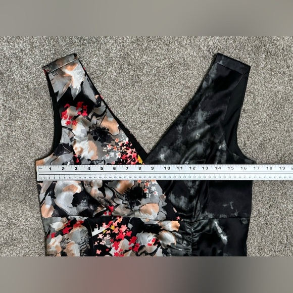 Fully Lined Donna Rocco Silk Dress Size 12 - Picture 9 of 14